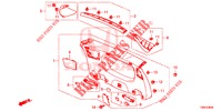 HECKKLAPPENVERKLEIDUNG/ TAFELVERKLEIDUNG, HINTEN(2D)  für Honda CIVIC TOURER 1.8 EXECUTIVE NAVI 5 Türen 5 gang automatikgetriebe 2015