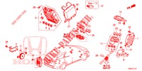 STEUERGERAT (CABINE) (1) (LH) für Honda CIVIC TOURER 1.8 EXECUTIVE NAVI 5 Türen 5 gang automatikgetriebe 2015