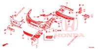 VORDERE STOSSFAENGER  für Honda CIVIC TOURER 1.8 EXECUTIVE NAVI 5 Türen 5 gang automatikgetriebe 2015