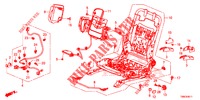 VORNE SITZKOMPONENTEN (G.) (2) für Honda CIVIC TOURER 1.8 EXECUTIVE NAVI 5 Türen 5 gang automatikgetriebe 2015