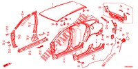 AUSSENBLECHE/TAFEL, HINTEN  für Honda CIVIC TOURER 1.8 EXECUTIVE 5 Türen 6 gang-Schaltgetriebe 2015