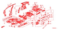 BODEN/INNENBLECHE  für Honda CIVIC TOURER 1.8 EXECUTIVE 5 Türen 6 gang-Schaltgetriebe 2015