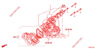 DROSSELKLAPPENGEHAEUSE('84,'85)  für Honda CIVIC TOURER 1.8 EXECUTIVE 5 Türen 6 gang-Schaltgetriebe 2015
