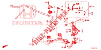 GELENK, VORNE  für Honda CIVIC TOURER 1.8 EXECUTIVE 5 Türen 6 gang-Schaltgetriebe 2015