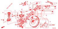 HAUPTBREMSZYLINDER/MASTER POWER (LH) (1.8L) für Honda CIVIC TOURER 1.8 EXECUTIVE 5 Türen 6 gang-Schaltgetriebe 2015