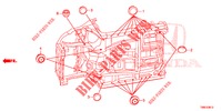 GUMMITUELLE (INFERIEUR) für Honda CIVIC TOURER 1.8 EXECUTIVE 5 Türen 5 gang automatikgetriebe 2015