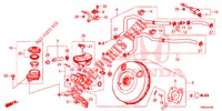 HAUPTBREMSZYLINDER/MASTER POWER (LH) (1.8L) für Honda CIVIC TOURER 1.8 EXECUTIVE 5 Türen 5 gang automatikgetriebe 2015