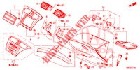 INSTRUMENT, ZIERSTUECK (COTE DE PASSAGER) (LH) für Honda CIVIC TOURER 1.8 EXECUTIVE 5 Türen 5 gang automatikgetriebe 2015