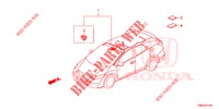 KABELBAUM (6) (LH) für Honda CIVIC TOURER 1.8 EXECUTIVE 5 Türen 5 gang automatikgetriebe 2015