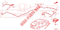 ANTENNE/LAUTSPRECHER (LH) für Honda CIVIC TOURER 1.8 LIFESTYLE 5 Türen 6 gang-Schaltgetriebe 2015