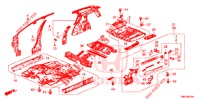 BODEN/INNENBLECHE  für Honda CIVIC TOURER 1.8 LIFESTYLE 5 Türen 6 gang-Schaltgetriebe 2015