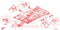 DACHVERKLEIDUNG  für Honda CIVIC TOURER 1.8 LIFESTYLE 5 Türen 6 gang-Schaltgetriebe 2015