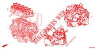 DICHTUNG SATZ/MOTOREINHEIT/GETRIEBE KOMPL.  für Honda CIVIC TOURER 1.8 LIFESTYLE 5 Türen 6 gang-Schaltgetriebe 2015