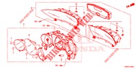 DREHZAHLMESSER  für Honda CIVIC TOURER 1.8 LIFESTYLE 5 Türen 6 gang-Schaltgetriebe 2015