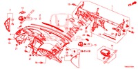 INSTRUMENTENBRETT, OBEN (LH) für Honda CIVIC TOURER 1.8 LIFESTYLE 5 Türen 6 gang-Schaltgetriebe 2015