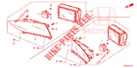 MITTLERES DISPLAY  für Honda CIVIC TOURER 1.8 LIFESTYLE 5 Türen 6 gang-Schaltgetriebe 2015