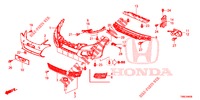 VORDERE STOSSFAENGER  für Honda CIVIC TOURER 1.8 LIFESTYLE 5 Türen 6 gang-Schaltgetriebe 2015