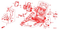 VORNE SITZKOMPONENTEN (G.) (2) für Honda CIVIC TOURER 1.8 LIFESTYLE 5 Türen 6 gang-Schaltgetriebe 2015