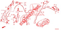 WINDSCHUTZSCHEIBENWASCHER (2D)  für Honda CIVIC TOURER 1.8 LIFESTYLE 5 Türen 6 gang-Schaltgetriebe 2015