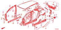 AUSSENBLECHE/TAFEL, HINTEN  für Honda CIVIC TOURER 1.8 LIFESTYLE 5 Türen 5 gang automatikgetriebe 2015
