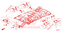 DACHVERKLEIDUNG  für Honda CIVIC TOURER 1.8 LIFESTYLE 5 Türen 5 gang automatikgetriebe 2015