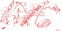 WINDSCHUTZSCHEIBENWASCHER (2D)  für Honda CIVIC TOURER 1.8 LIFESTYLE 5 Türen 5 gang automatikgetriebe 2015
