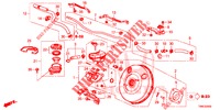 HAUPTBREMSZYLINDER/MASTER POWER (LH) (DIESEL) für Honda CIVIC TOURER DIESEL 1.6 STYLE NAVI 5 Türen 6 gang-Schaltgetriebe 2016