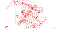 HECKKLAPPENVERKLEIDUNG/ TAFELVERKLEIDUNG, HINTEN(2D)  für Honda CIVIC TOURER DIESEL 1.6 STYLE NAVI 5 Türen 6 gang-Schaltgetriebe 2016