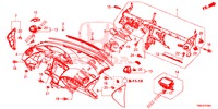 INSTRUMENTENBRETT, OBEN (LH) für Honda CIVIC TOURER DIESEL 1.6 STYLE NAVI 5 Türen 6 gang-Schaltgetriebe 2016