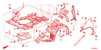 KOTFLUEGEL, VORNE  für Honda CIVIC TOURER DIESEL 1.6 STYLE NAVI 5 Türen 6 gang-Schaltgetriebe 2016