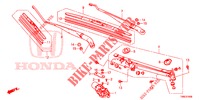 WINDSCHUTZSCHEIBENWISCHER (LH) für Honda CIVIC TOURER DIESEL 1.6 STYLE NAVI 5 Türen 6 gang-Schaltgetriebe 2016