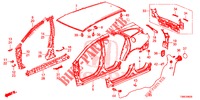 AUSSENBLECHE/TAFEL, HINTEN  für Honda CIVIC TOURER DIESEL 1.6 EXECUTIVE 5 Türen 6 gang-Schaltgetriebe 2016