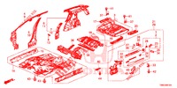BODEN/INNENBLECHE  für Honda CIVIC TOURER DIESEL 1.6 LIFSTYLE 5 Türen 6 gang-Schaltgetriebe 2016