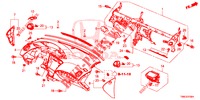 INSTRUMENTENBRETT, OBEN (LH) für Honda CIVIC TOURER DIESEL 1.6 LIFSTYLE 5 Türen 6 gang-Schaltgetriebe 2016