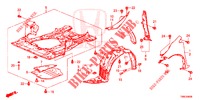 KOTFLUEGEL, VORNE  für Honda CIVIC TOURER DIESEL 1.6 LIFSTYLE 5 Türen 6 gang-Schaltgetriebe 2016