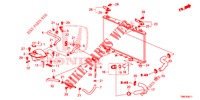 KUEHLERSCHLAUCH/RESERVETANK (DIESEL) für Honda CIVIC TOURER DIESEL 1.6 LIFSTYLE 5 Türen 6 gang-Schaltgetriebe 2016