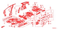 BODEN/INNENBLECHE  für Honda CIVIC TOURER DIESEL 1.6 S 5 Türen 6 gang-Schaltgetriebe 2016