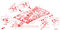 DACHVERKLEIDUNG  für Honda CIVIC TOURER DIESEL 1.6 S 5 Türen 6 gang-Schaltgetriebe 2016