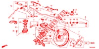 HAUPTBREMSZYLINDER/MASTER POWER (LH) (DIESEL) für Honda CIVIC TOURER DIESEL 1.6 S 5 Türen 6 gang-Schaltgetriebe 2016