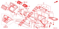 INSTRUMENT, ZIERSTUECK (COTE DE PASSAGER) (LH) für Honda CIVIC TOURER DIESEL 1.6 S 5 Türen 6 gang-Schaltgetriebe 2016