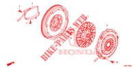 KUPPLUNGSSCHALTGABEL (DIESEL) für Honda CIVIC TOURER DIESEL 1.6 S 5 Türen 6 gang-Schaltgetriebe 2016
