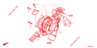 TURBOLADER SYSTEM (DIESEL) für Honda CIVIC TOURER DIESEL 1.6 S 5 Türen 6 gang-Schaltgetriebe 2016