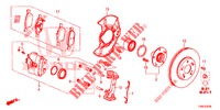 VORDERRADBREMSE  für Honda CIVIC TOURER DIESEL 1.6 S 5 Türen 6 gang-Schaltgetriebe 2016