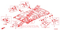 DACHVERKLEIDUNG  für Honda CIVIC TOURER 1.8 COMFORT 5 Türen 6 gang-Schaltgetriebe 2016
