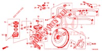HAUPTBREMSZYLINDER/MASTER POWER (LH) (1.8L) für Honda CIVIC TOURER 1.8 COMFORT 5 Türen 6 gang-Schaltgetriebe 2016