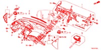 INSTRUMENTENBRETT, OBEN (LH) für Honda CIVIC TOURER 1.8 COMFORT 5 Türen 6 gang-Schaltgetriebe 2016