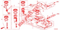KRAFTSTOFFTANK  für Honda CIVIC TOURER 1.8 COMFORT 5 Türen 6 gang-Schaltgetriebe 2016