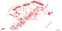 AUSPUFFROHR/SCHALLDAEMPFER (PGM FI)  für Honda CIVIC TOURER 1.8 EXECUTIVE NAVI 5 Türen 5 gang automatikgetriebe 2016