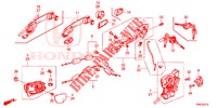 TUERSCHLOESSER, VORNE/AEUSSERER GRIFF  für Honda CIVIC TOURER 1.8 EXECUTIVE NAVI 5 Türen 5 gang automatikgetriebe 2016