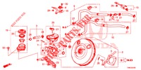 HAUPTBREMSZYLINDER/MASTER POWER (LH) (1.8L) für Honda CIVIC TOURER 1.8 EXECUTIVE 5 Türen 6 gang-Schaltgetriebe 2016